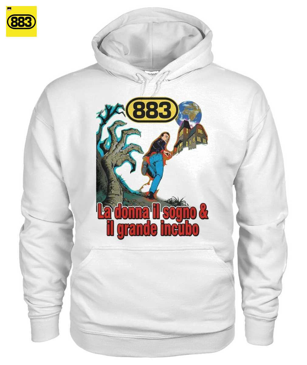 883 Merch: T-Shirt La Donna il Sogno il Grande Incubo - Tributo Anni 90 - Image 2