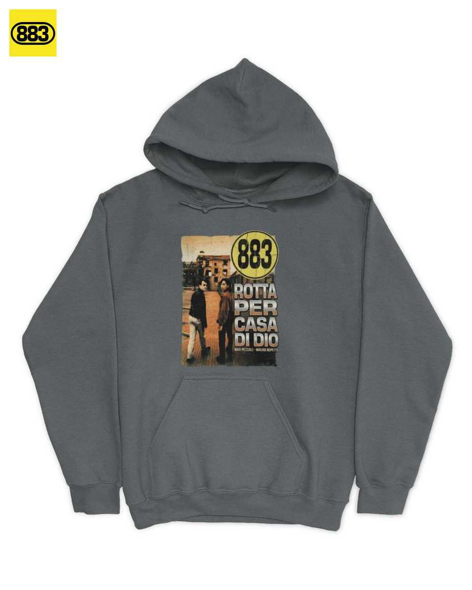 Rotta Merch: per Casa di Dio 883 Max Pezzali Anni '90 Unisex T-Shirt – Nostalgia Pop Italiana Autentica - immagine 2